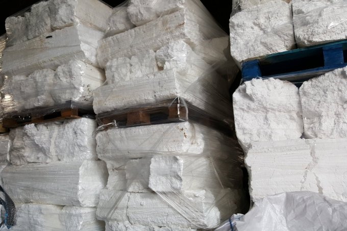 paper recycling bales
